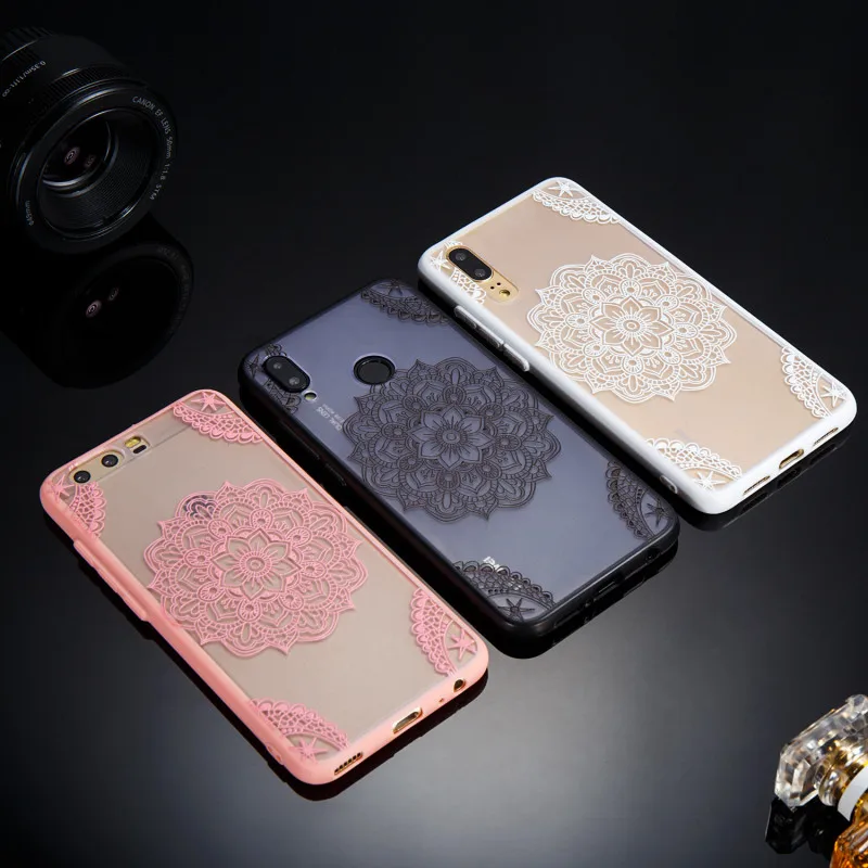 Note 5 Global Soft TPU Case For Xiaomi Redmi 5Pro Cover 3D Lace Rose flower Silicon Phone Back | Мобильные телефоны и