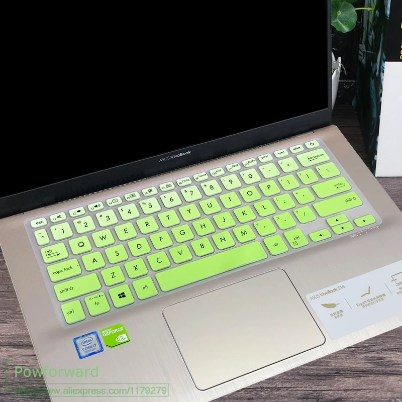 Силиконовая защита для клавиатуры ноутбука кожного покрова для ASUS VivoBook 1" ноутбук 2019X412 мкФ X420UA X420U X420 X420CA X420C 14 дюймов