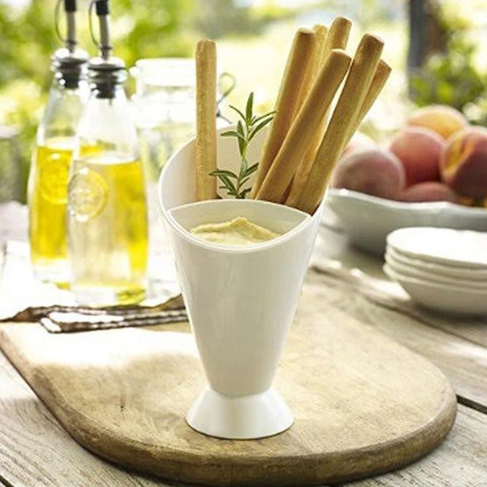 Новый держатель полки картофеля фри Ассорти соус чипы посуда для закуски в виде