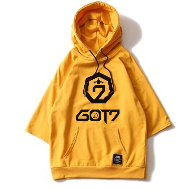 K Pop Kpop GOT7 JJ PROJECT толстовка с капюшоном свободные толстовки одежда пуловер