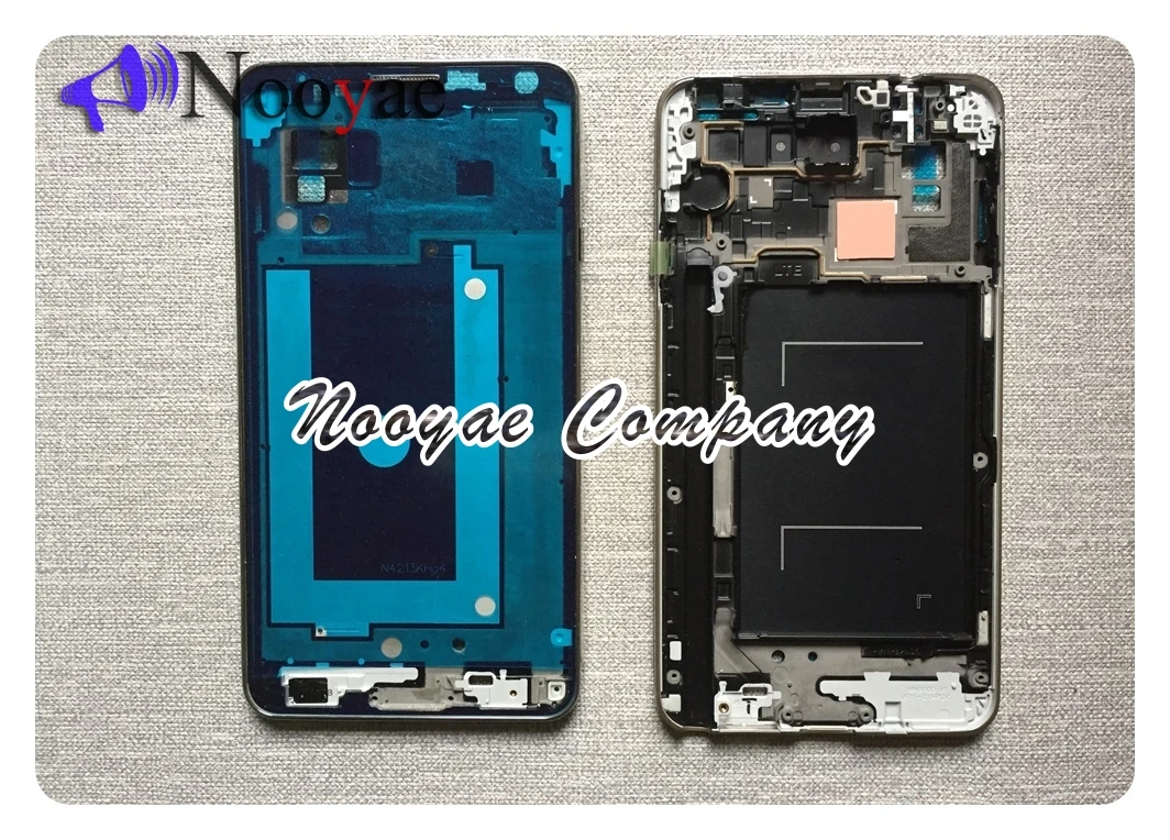 Front Cover For Samsung Galaxy Note 3 4G LTE N9005 Front Housing Middle Frame Bezel Plate LCD Frame holder Stylus Touch Pen