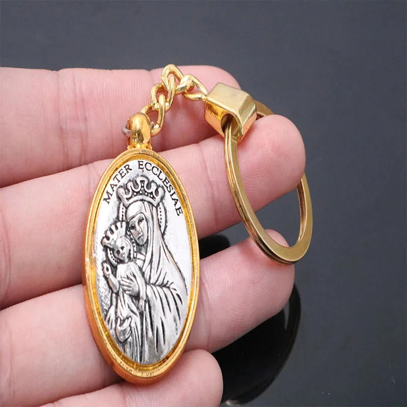 Европейский католический Модный кулон с крестом Иисуса Марии религиозные