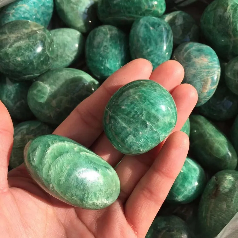 2 шт. Прямая поставка натуральный кристалл амазонита драгоценный камень для