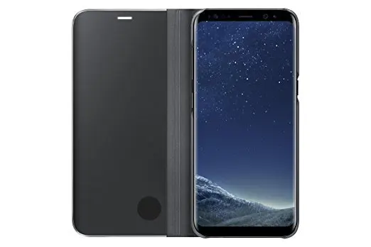 Для Samsung Galaxy S8 S-View откидная крышка с Подставки | Мобильные телефоны и аксессуары