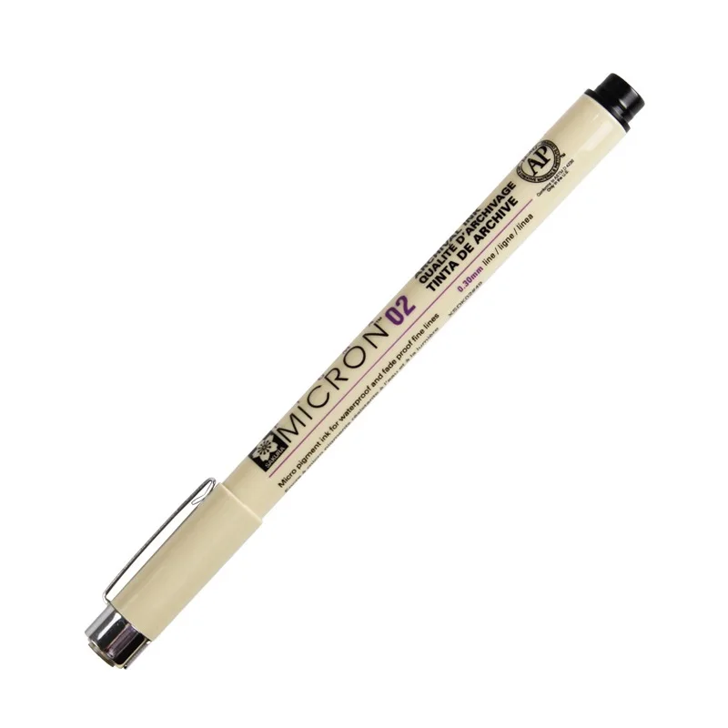 Sakura Pigma Микрон иглы для рисования 7 шт./лот Micron игла эскизов мультфильмов