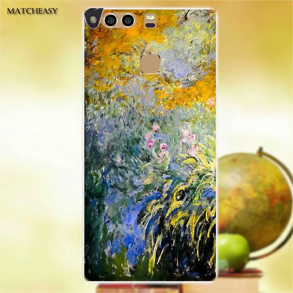 For Huawei G7 G8 Honor 5A 5C 5X 6 6X 7 8 V8 Mate 9 P7 P8 P9 P10 Lite Plus TPU Pattern Classic Art On Claude Monet Winter Snow | Мобильные