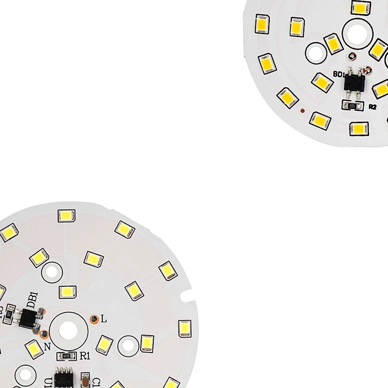 Светодиодный светильник SMD2835 18 Вт 15 12 9 7 5 3 переменный ток 220 В умный светодиодный