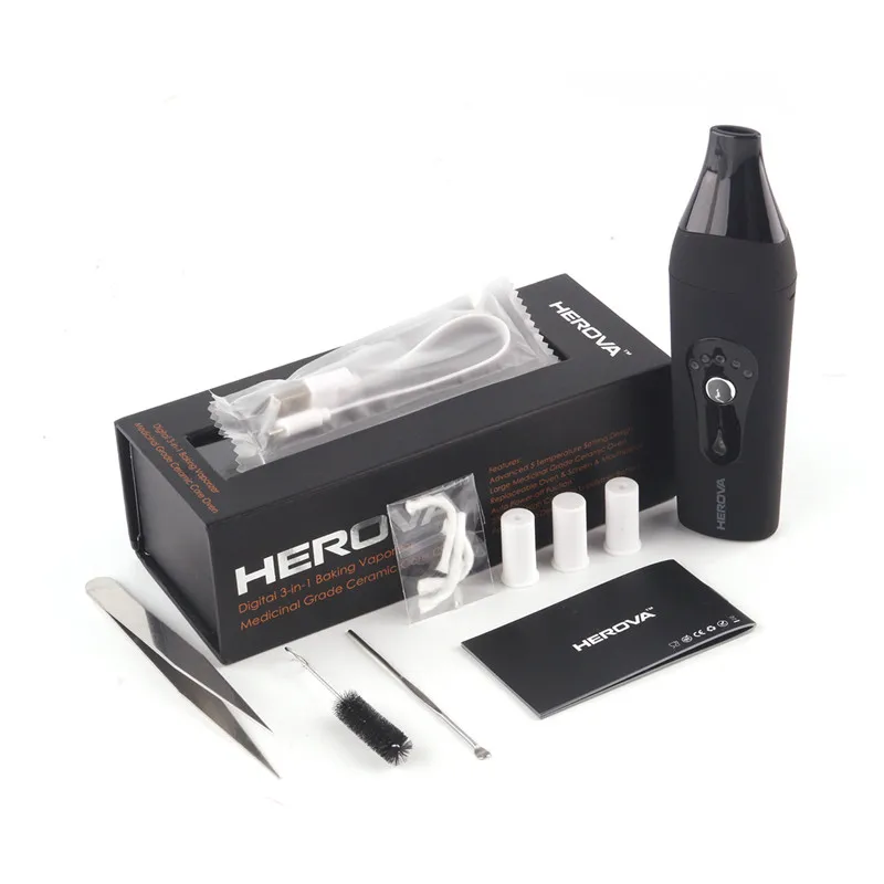 Airistech сухой вапоризатор для трав Herova Wax Herb E liquid 3 в 1 испаритель 2200 мАч керамическая