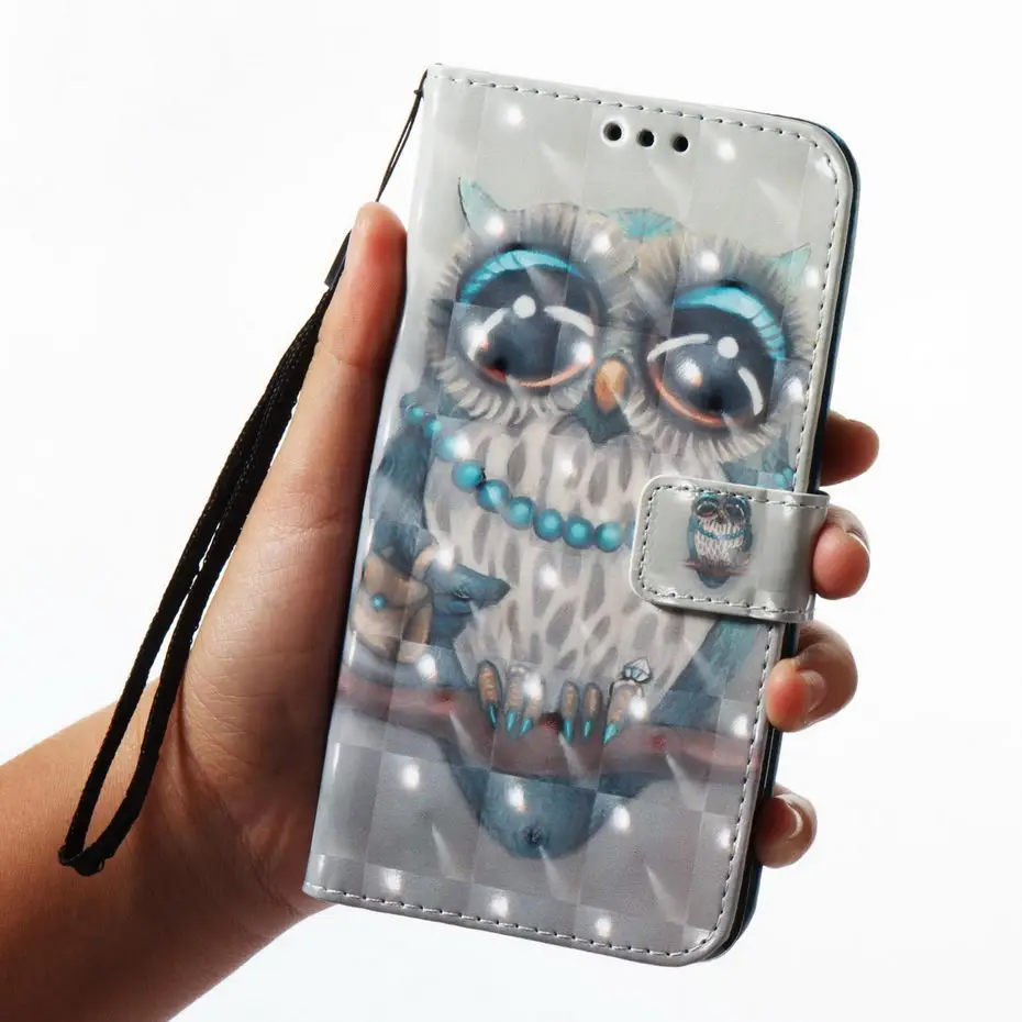 Milyssi чехол для LG K8 2017X240 EU версия телефона 3D роспись из искусственной кожи с