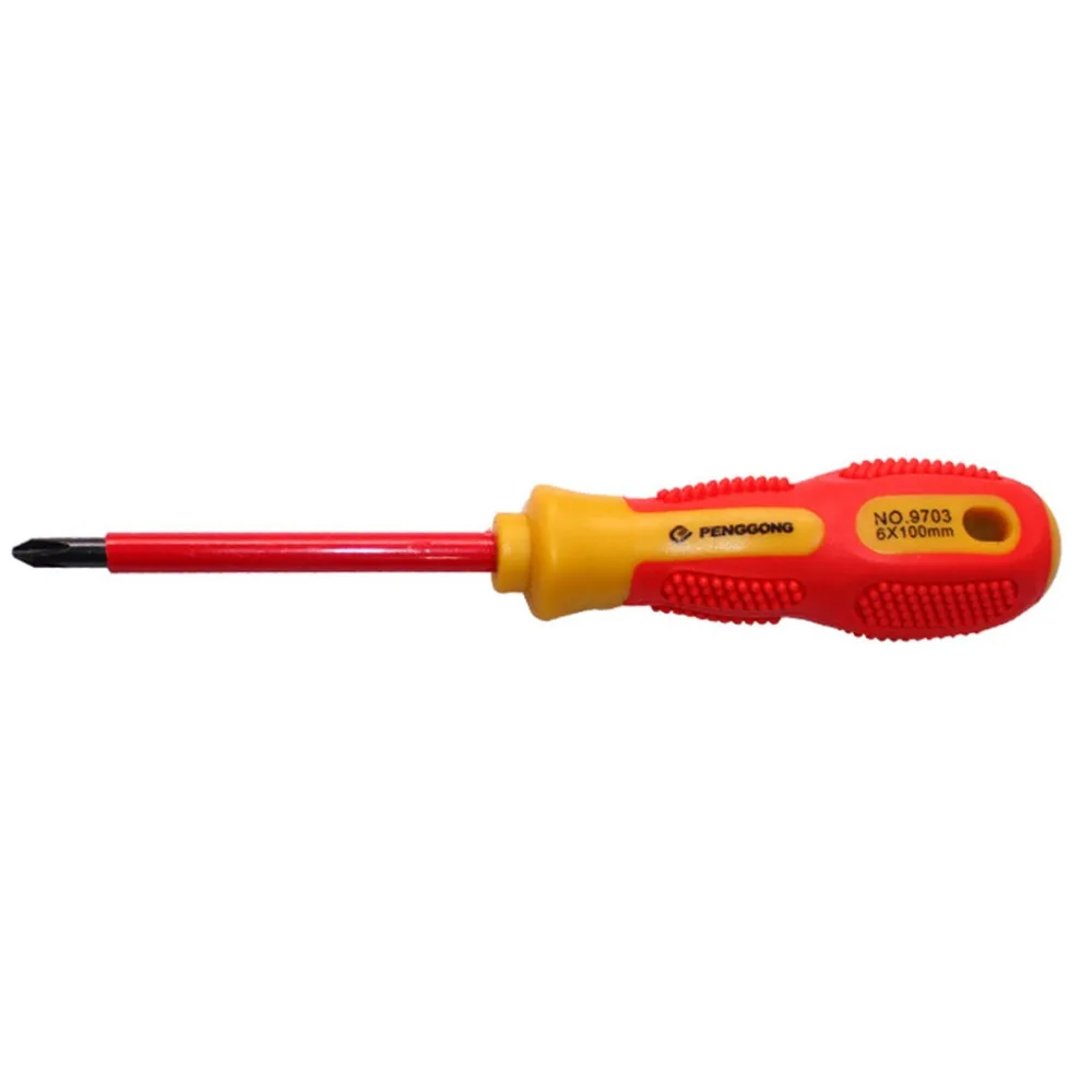 

1 Pcs Screwdriver Set Insulated Screwdriver Bits Magnetic Electrician Precision 1000V Voltage Repair Screwdriver