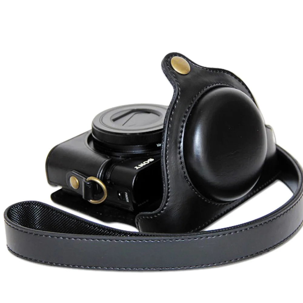 Чехол из искусственной кожи для цифровой камеры Sony RX100VII M7 RX100VI M6 RX100V M5 RX100VA M5A RX100IV M4