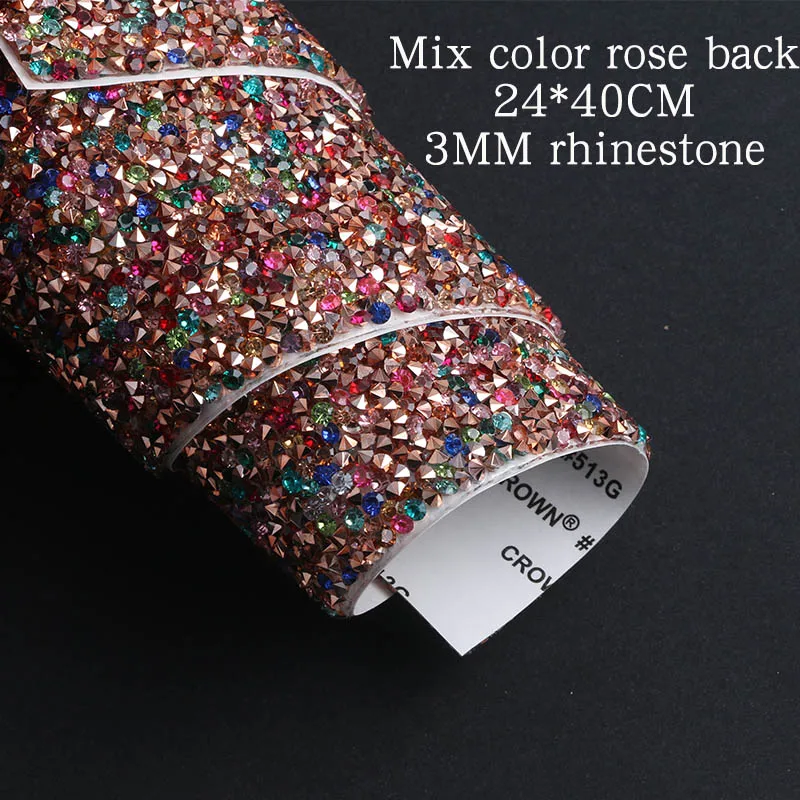 Rose back 3mm Resin rhinestone mesh Applique Hotfix Iron On Strass Mesh Banding In Roll For Wedding Dresses Crafts SOWOO | Дом и сад