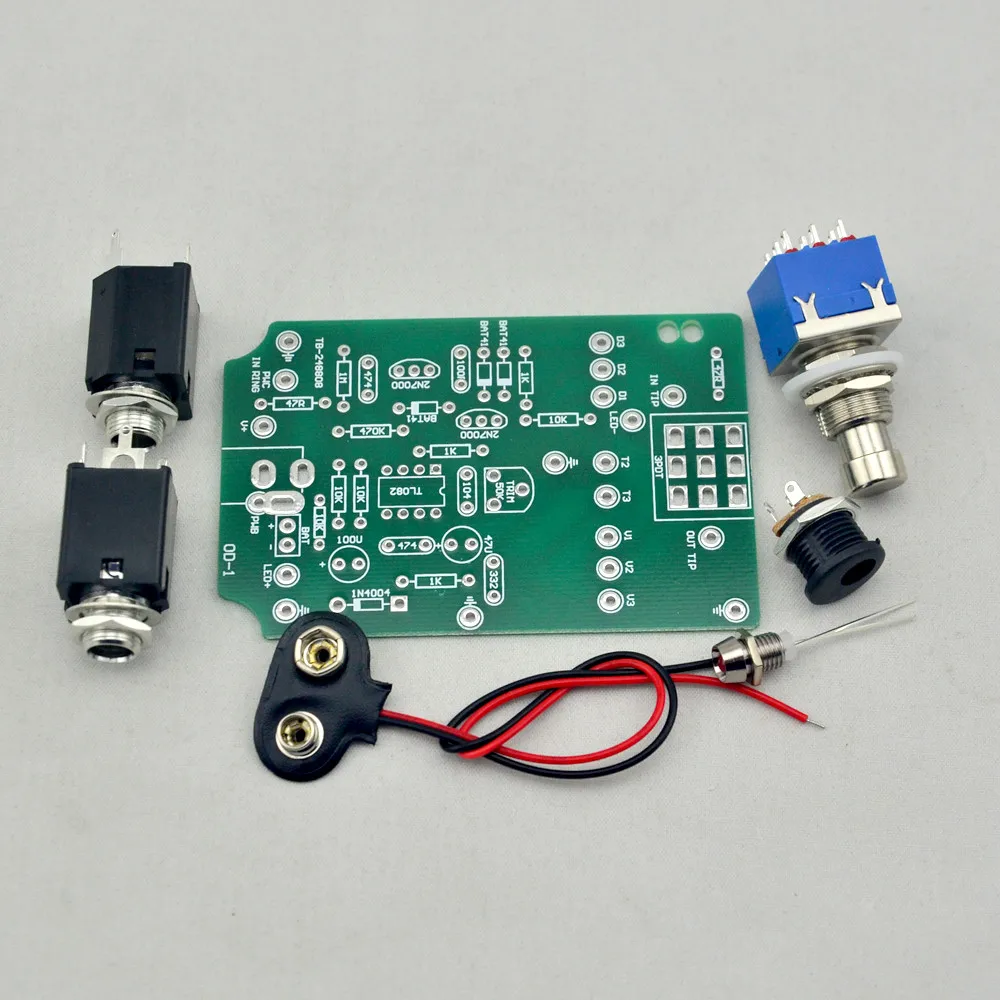 Overdrive PCB гитарные наборы педалей и 3PDT ножной переключатель и многое другое