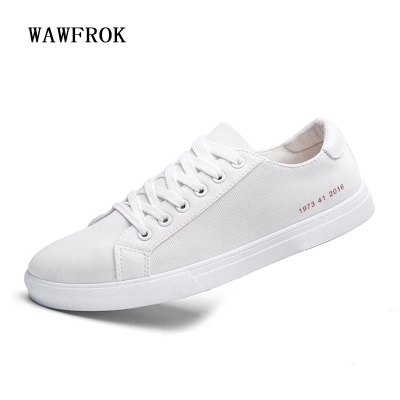 WAWFROK/парусиновая Мужская обувь Новинка 2018 года сезон весна-лето модная мужская
