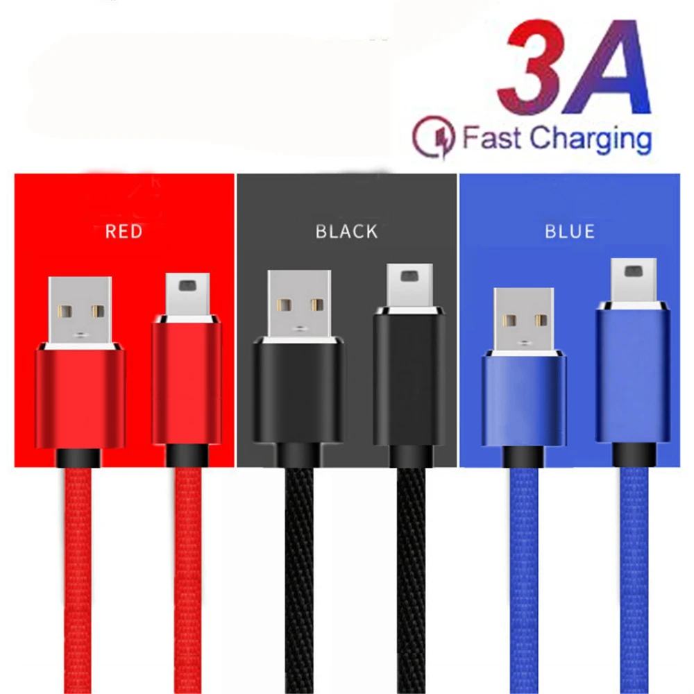 5 шт. Быстрая зарядка QC3.0 USB кабель 3 в 1 Micro для Android Type C кабели мобильных телефонов
