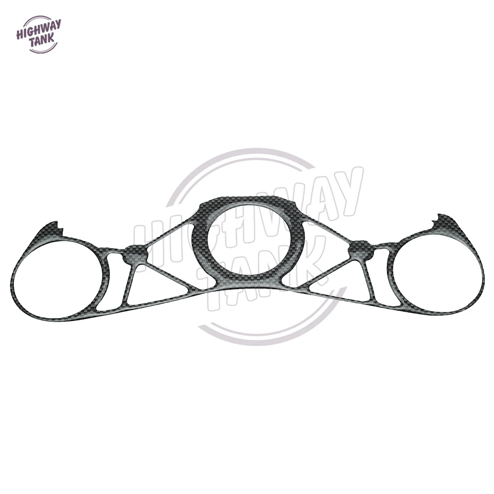 1 Pcs Carbon Fiber Pattern Top Triple Clamp Yoke Motorcycle Sticker case for YAMAHA YZF1000 R1 2009 2010 2011 2012 2013 | Автомобили и