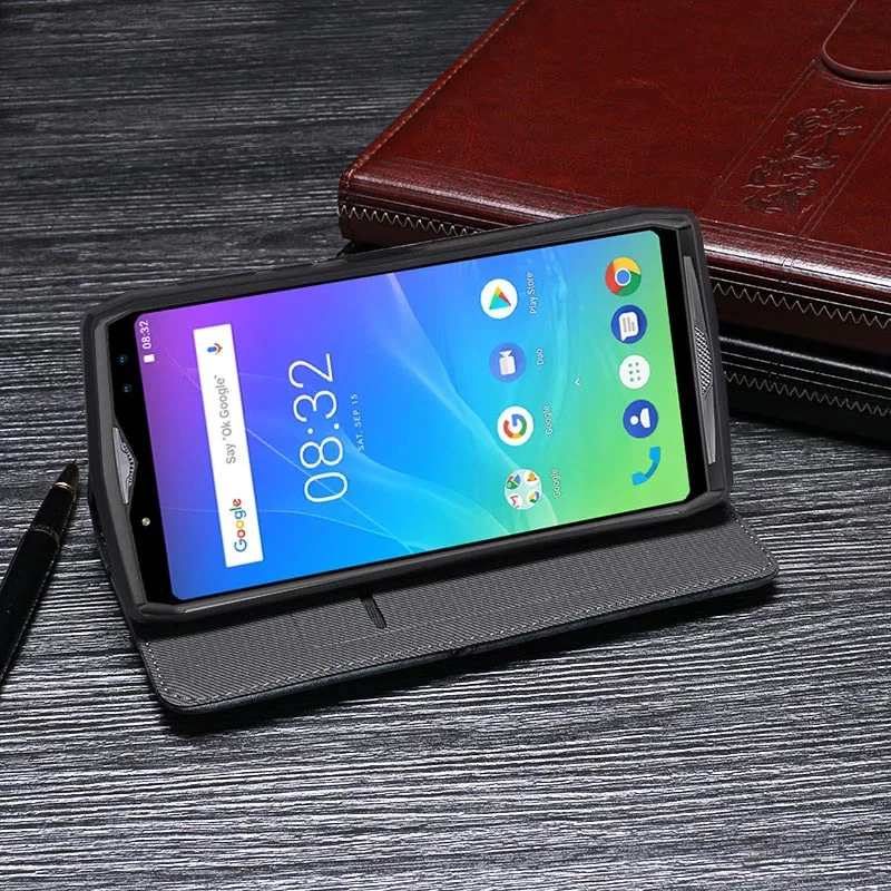 Винтажный кожаный чехол для Ulefone power 5, чехол 6,0 дюймов, Магнитный Флип, ПУ Ретро Чехол для Ulefone power 5S, чехол с отделением для карт