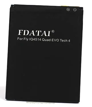 Оригинальные Замена bl3819 Fly iq4514 Батарея 2000 мАч для IQ 4514 Quad EVO Tech 4 | Мобильные