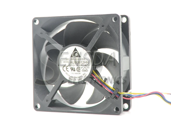 Оригинальный Для delta AUB0812HH 8025 12V 0.32A 4P PWM сервер инвертор Вентилятор охлаждения|cooling