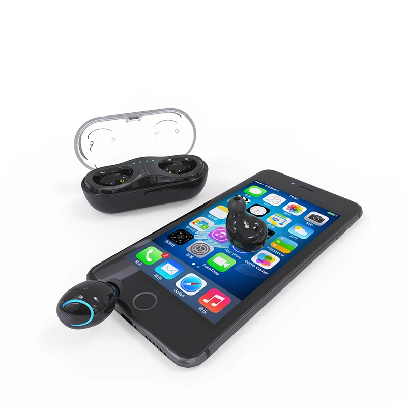 Ekslen HQB-Q18 TWS Bluetooth наушники-вкладыши с зарядным устройством беспроводная гарнитура