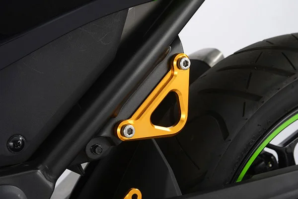 BIKINGBOY гоночные крючки для Kawasaki NINJA 250R 08 09 10 11 12 NINJA 300 13 14 15 анодированный подрамник галстук вниз с болтами