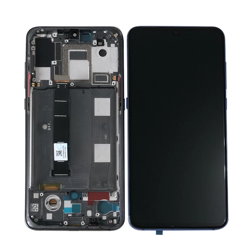 Axisinternational для 6,3" Xiao mi 9 mi 9 ЖК-дисплей+ сенсорная панель дигитайзер для mi 9 mi 9 AMOLED lcd с рамкой