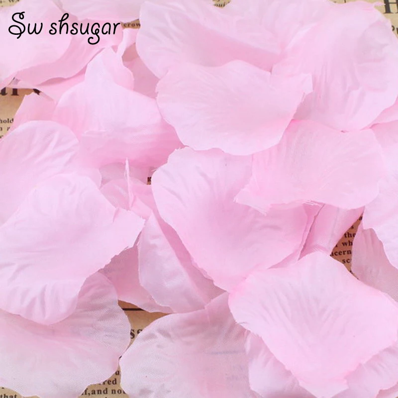 

100pcs 40Colors Artificial Dried Flower Silk Rose Petals Leaves Party Event Wedding Supplies Favor