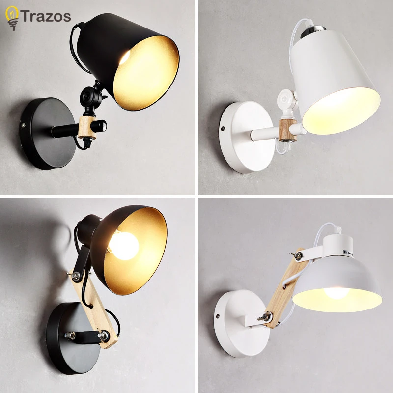

Modern Sconce Lighting Wall Mounted Bedside Reading Light Creative Wall lamp Living Room Foyer Home Lighting Rustic Wall Sconce