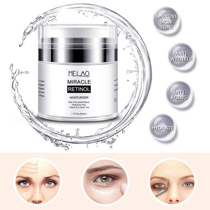 Retinol 2.5% увлажняющий крем против старения и уменьшает морщины тонкие линии