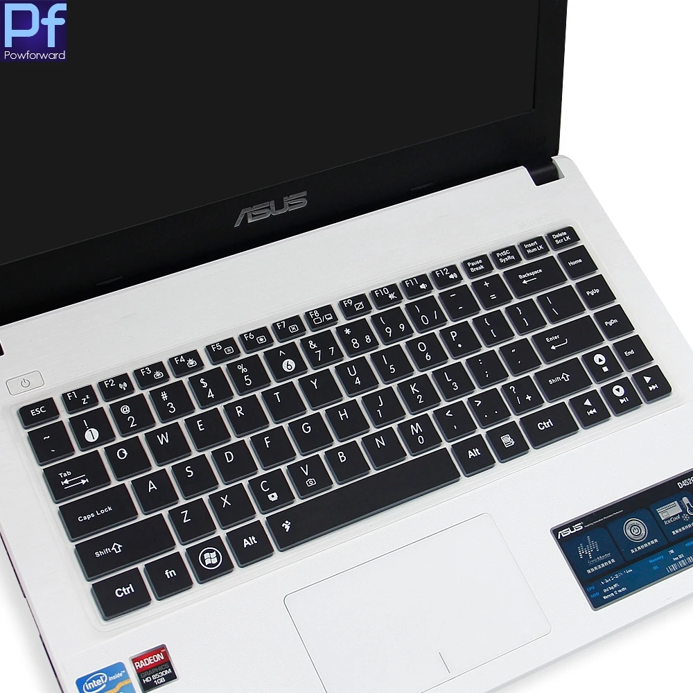 14 дюймовый чехол для клавиатуры ноутбука Защитная пленка Asus A43S A45V A46C a85v R417 N3450 E402B
