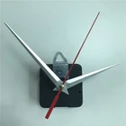 Высококачественные 10 компл.лот 28 мм кварцевые настенные часы механизм с крючком набор запасных частей сделай сам золотые серебряные черные металлические стрелки