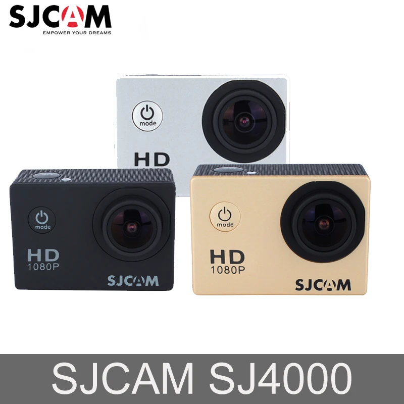 В наличии в России! Sjcam SJ4000 WIFIHD 30 м Водонепроницаемая мини Спортивная камера для