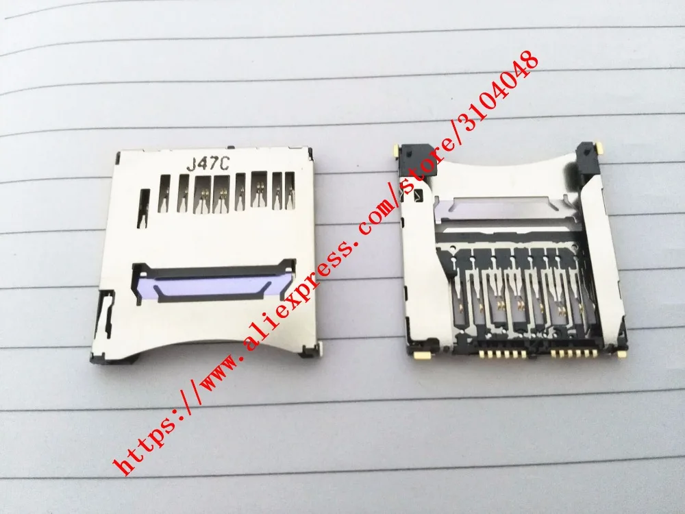 

NEW SD Memory Card Slot Holder For Canon for EOS 70D For Nikon D810 D3300 SLR Digital Camera Repair Part
