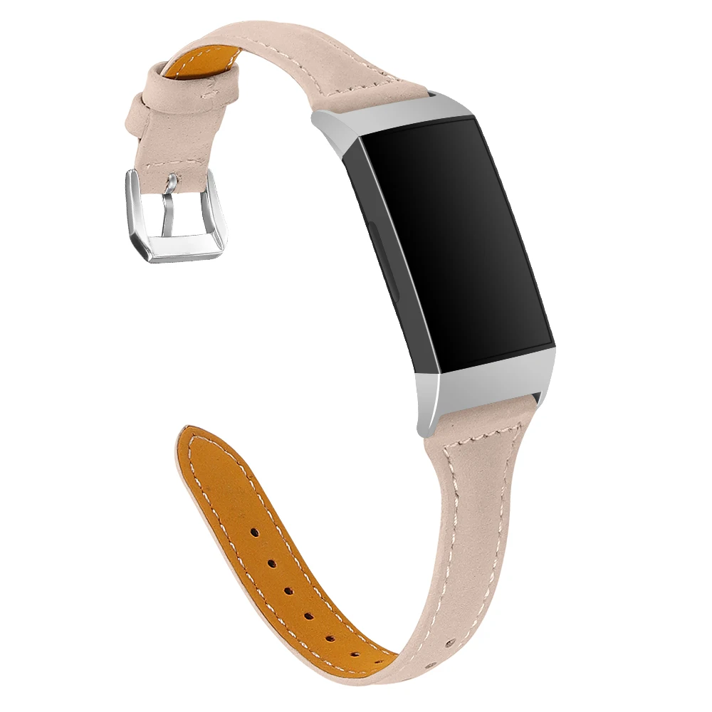 Joyozy для Fitbit Charge 3 Кожаный браслет ремешок для Fitbit Charge 3 фитнес-трекер Смарт-часы сменный ремешок