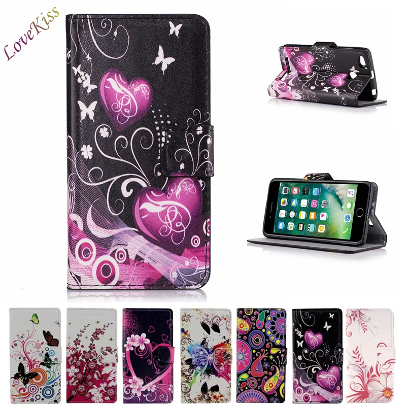 Кожаный чехол-кошелек с цветами для телефона Oneplus 1 + One plus чехол iPhone 5S 5 SE 6 6S 7 8 Plus X XS
