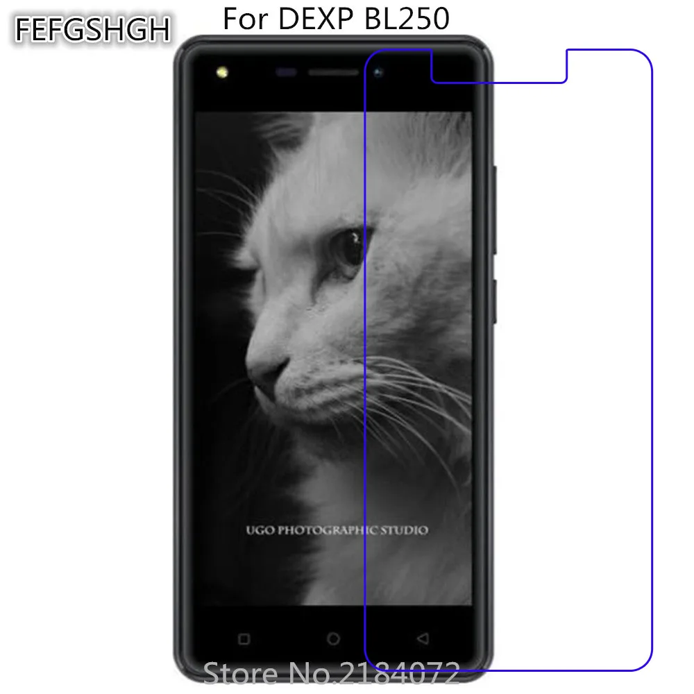 2 шт. закаленное стекло для DEXP BL250 защитная пленка 9H защита экрана