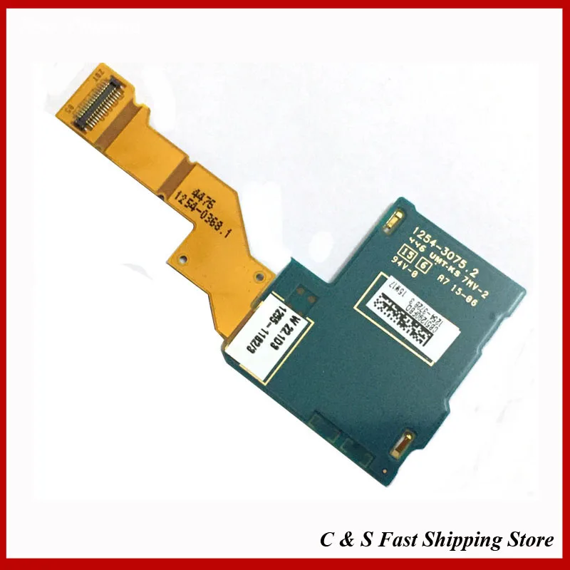 Новый Оригинальный Для Sony Xperia S LT26 LT26i SIM Card Reader Держатель Слот Лоток Flex Ленточный