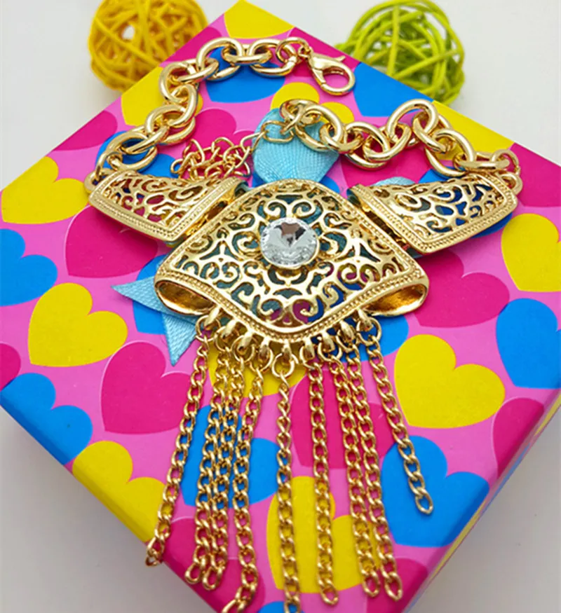 Мода 2020 золотой цвет нигерийские Свадебные африканские бусы ювелирный набор