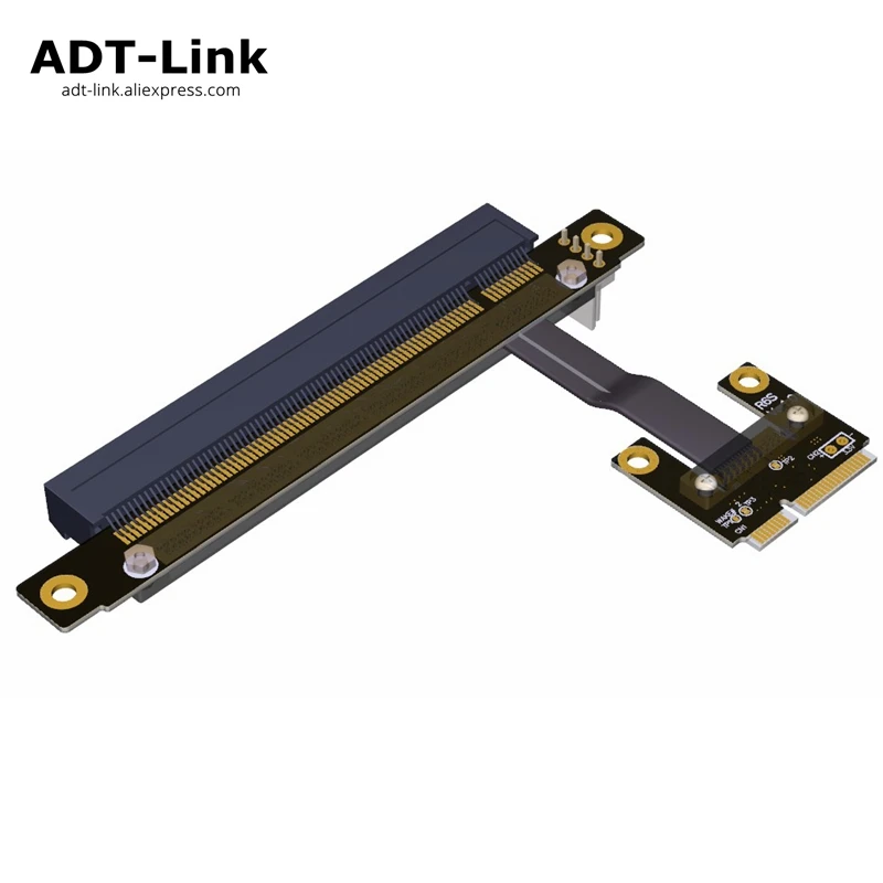 Мини PCI e mPCIe WAN Wi Fi до PCIe x16 E 16x адаптер Riser Gen3.0 Mini ленточный кабель pci для карты 128