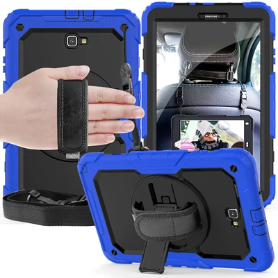 Съемная Беспроводная Bluetooth клавиатура чехол для Samsung Galaxy Tab A A6 10,1 T580 T585 T580N T585N стенд Funda чехол+ Flim