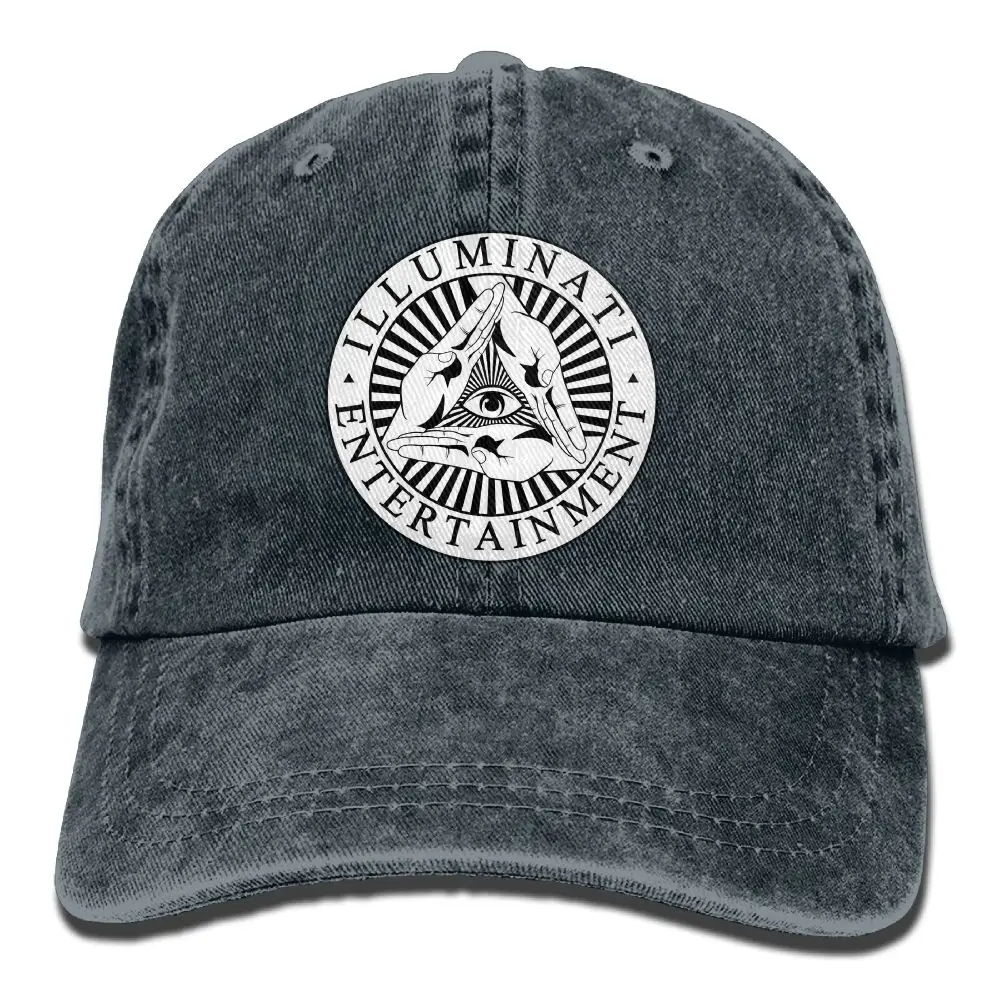 SAMCUSTOM Illuminati жесты 3D Творческая личность Промытые джинсовые шапки осень лето