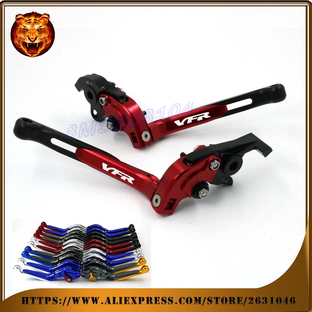 

Adjustable Folding Extendable Brake Clutch Lever For HONDA VFR750 VFR800X VFR800 VFR800F WITH LOGO Motorcycle 2014 2013 2012