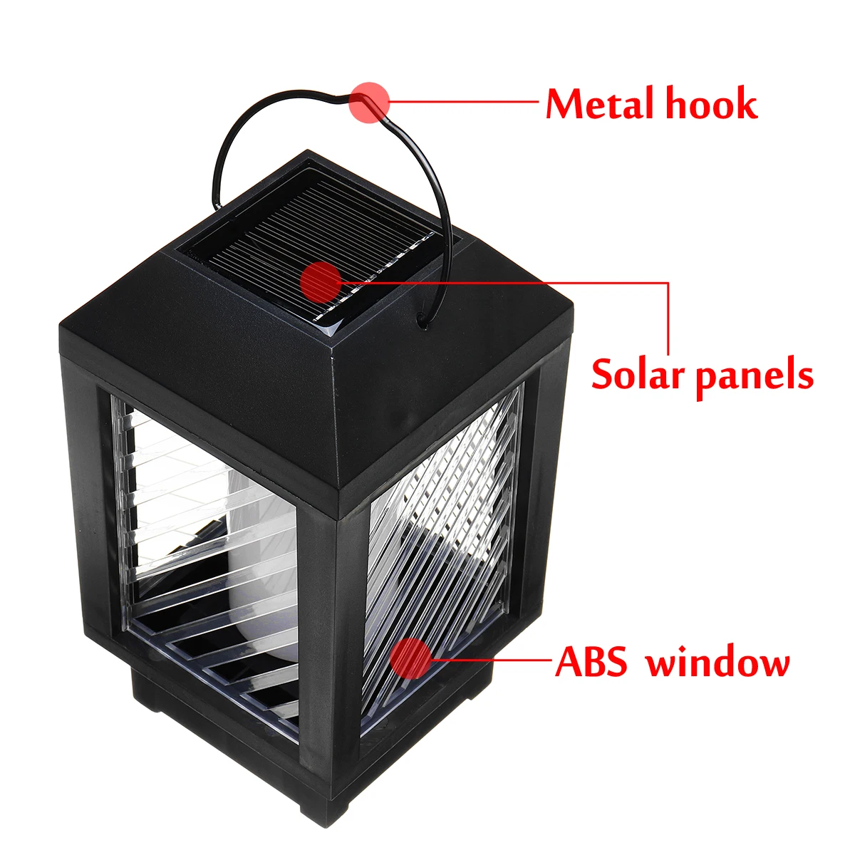 96 LED Солнечное Пламя мерцающий свет Крытый Открытый Пейзаж Сад Двор Путь