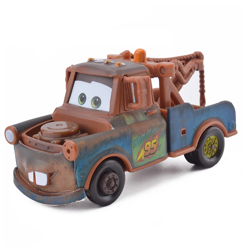 Металлический литый под давлением 1:55 Disney Pixar тачки Молния Маккуин черный шторм