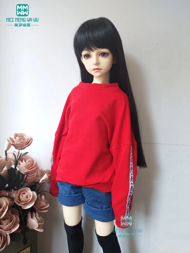 Одежда для куклы BJD подходит 1/3 SD кукла отдыха свитшот с капюшоном джинсовые