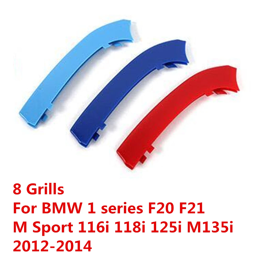 Передняя решетка радиатора для BMW 1 серии F20 F21 M Sport 116i 118i 125i M135i 8 гриль 2012 2014 3D