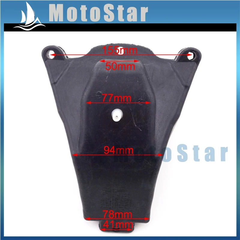 Черный бензиновый топливный бак для китайского 2 тактного 47cc 49cc Apollo KXD мини байка