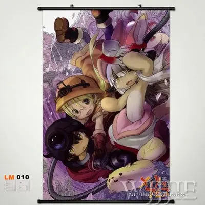 Аниме 60*90 домашний декор плакат настенный прокрутка сделано в Abyss Nanachi|wall scroll|anime