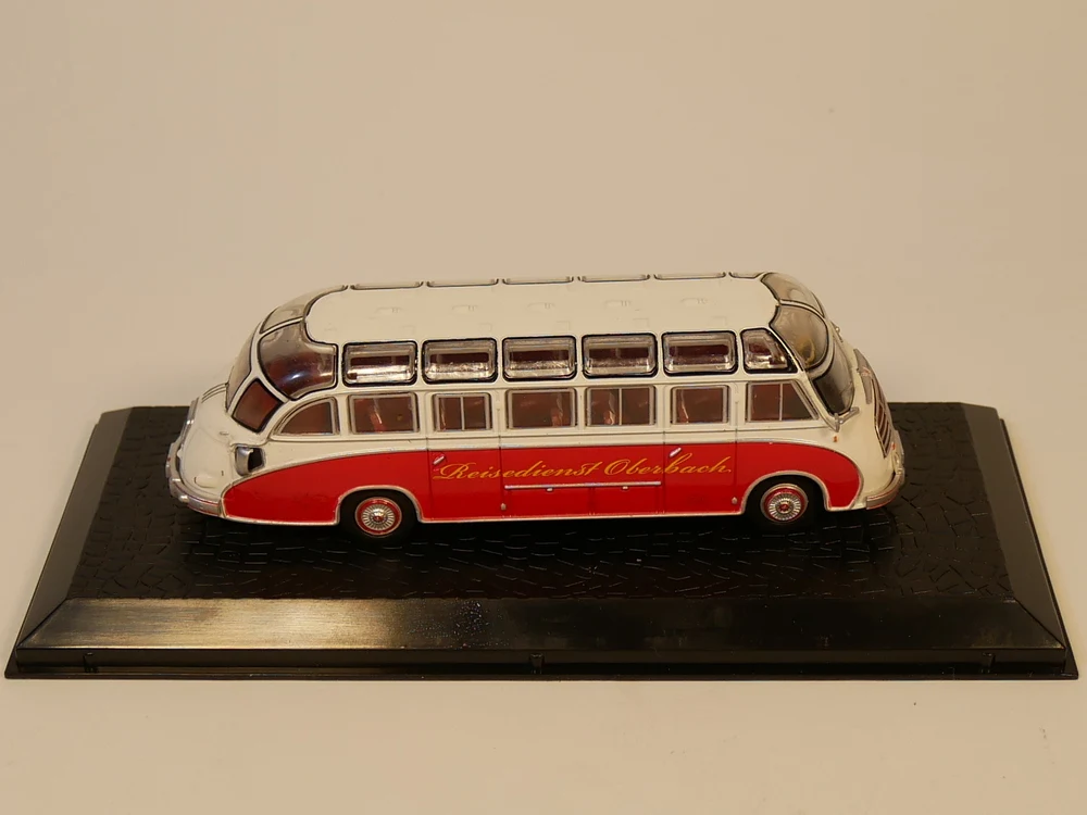 A tlas 1:76 Kassbohrer setra s8 1951 бутик из автобуса игрушки сплава для детей Детские модель