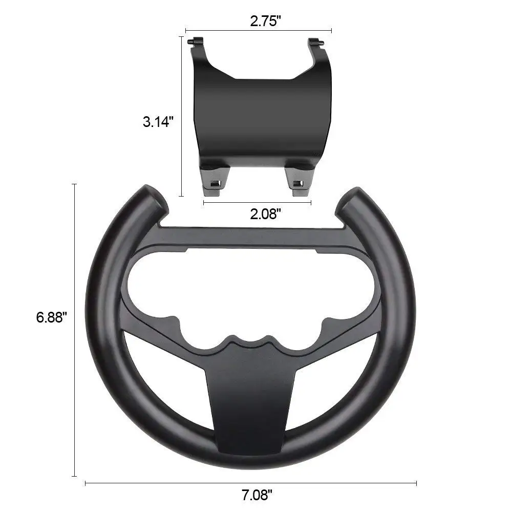 Cleswe For PS4 Gaming Racing Wheel GD19 Steering Gamepad Controller Grip for Sony Playstation 4 | Электроника